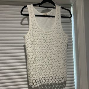 White J. Crew tank